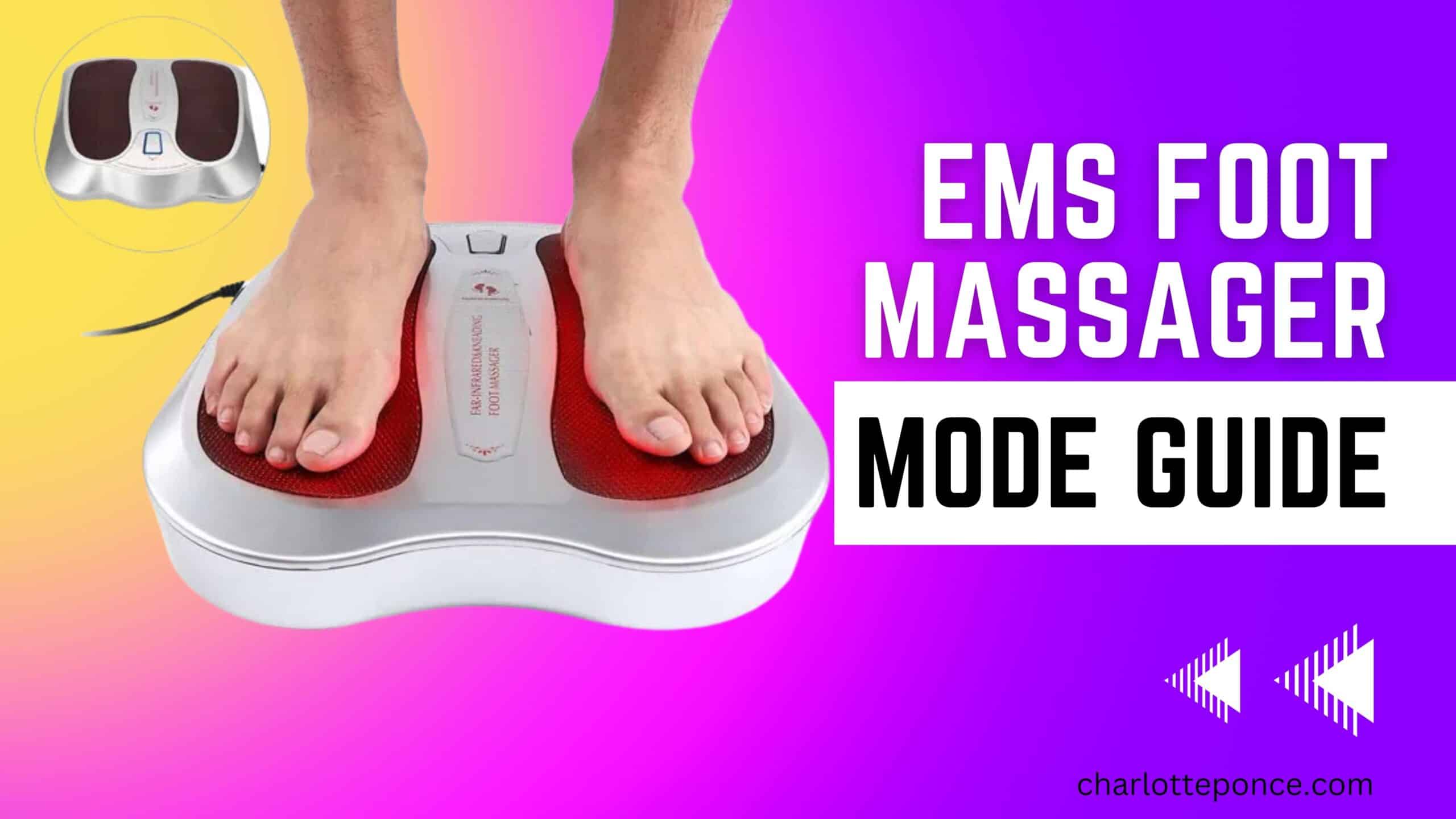 EMS Foot Massager Mode Guide