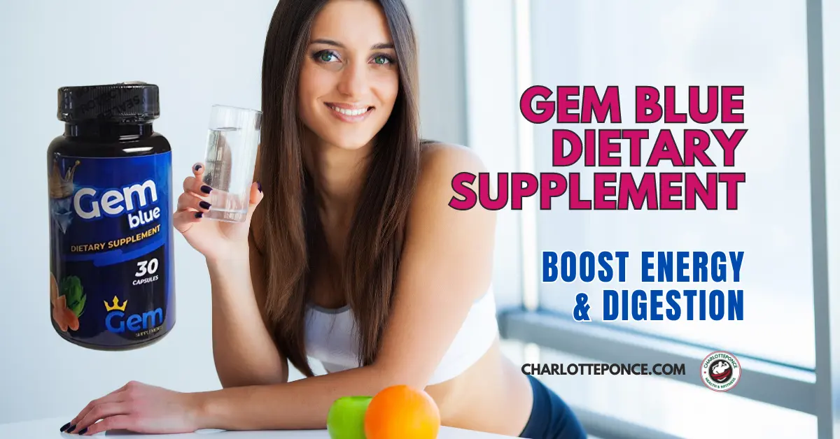 Gem Blue Dietary Supplement