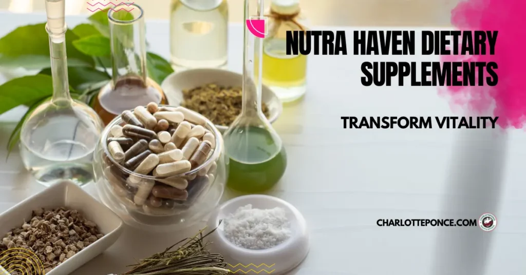 Nutra Haven Dietary Supplements- Transform Vitality Nutra Haven Dietary Supplements