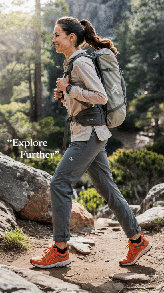 21 Genius Hiking Outfit Ideas for Every Trail Level 9 Hiking Outfit Ideas: Trail Running Shoes with Lightweight Backpacking Attire