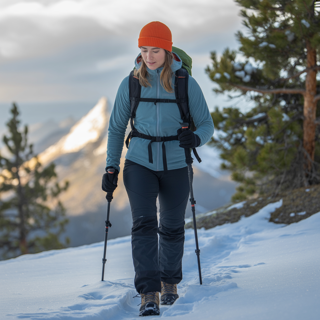 21 Genius Hiking Outfit Ideas for Every Trail Level 16 Hiking Outfit Ideas: Layered Cold Weather System: Base, Mid, Shell, Accessories
