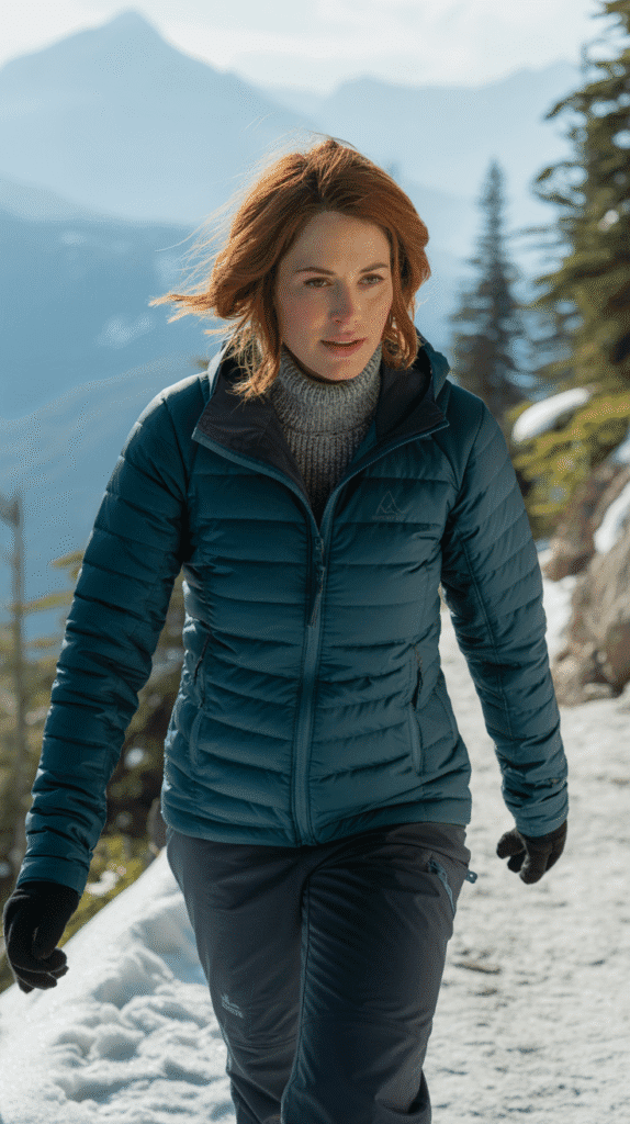 Cold Weather Hiking Outfits: 25 Stylish Picks 4 Softshell Jacket and Base Layer Set