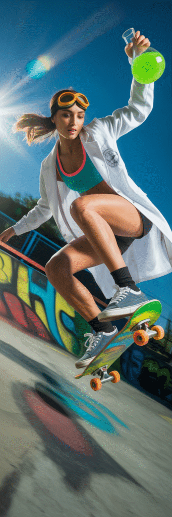 23 Best Skateboard Costume Ideas for Parties 18 Mad Scientist Skater