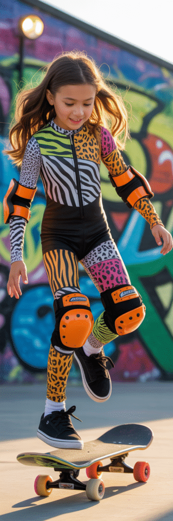 23 Unique Skate Costume Ideas for Any Event 5 Animal Print Wild Child