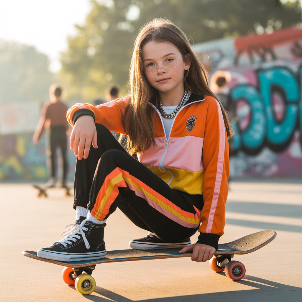 20 Skate Outfit Ideas to Inspire Your Next Look 20 Retro Skate Vibes with Tracksuit