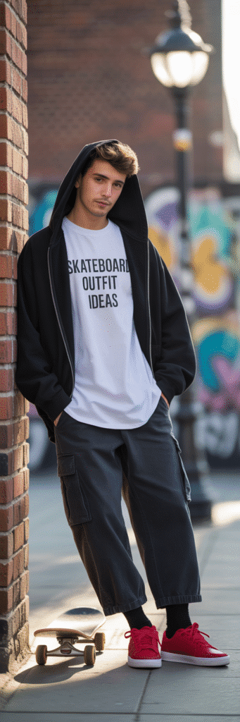 20 Skateboard Outfit Ideas for Boys 20 Layered Streetwear Skate Style