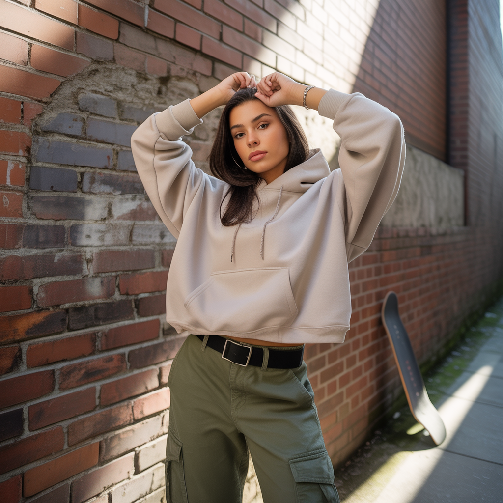 20 Skate Outfit Ideas to Inspire Your Next Look 2 a photograph of a young woman confidentl Vv3p9cQzSrKg82RY28MjwA ylvwD DUQWebwNF hWy8AA