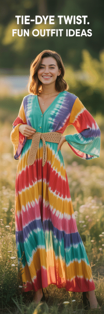 20 Fun Outfit Ideas for Roller Skating Nights 12 Tie-Dye Twist
