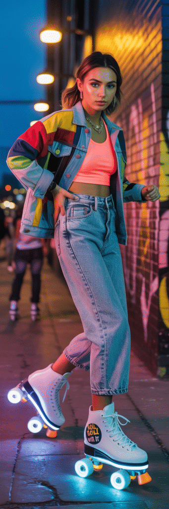 23 Fresh Roller Skate Outfit Ideas to Try 22 Layered Streetwear