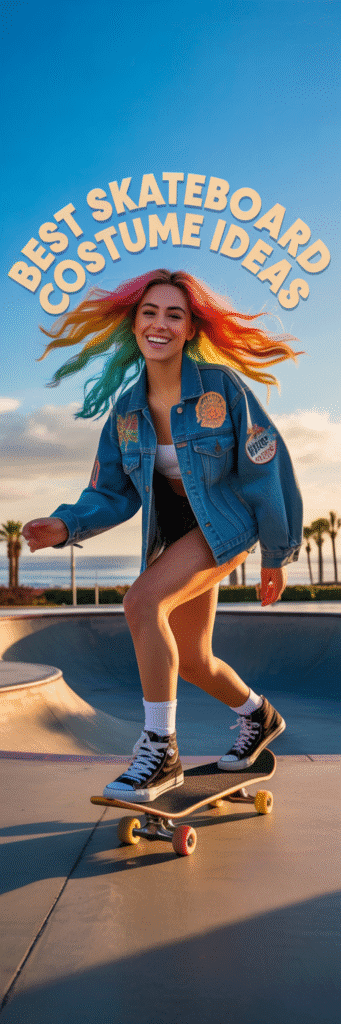 23 Best Skateboard Costume Ideas for Parties 3 Retro Tie-Dye Skater