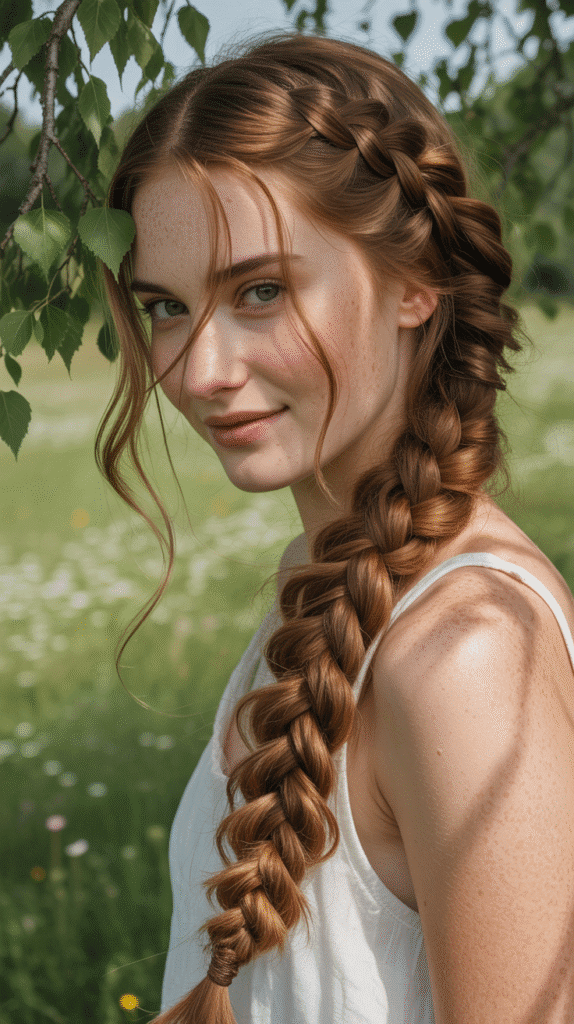 30 Best French Hairstyles for Medium Hair You'll Want to Try 23 French Fishtail Braid