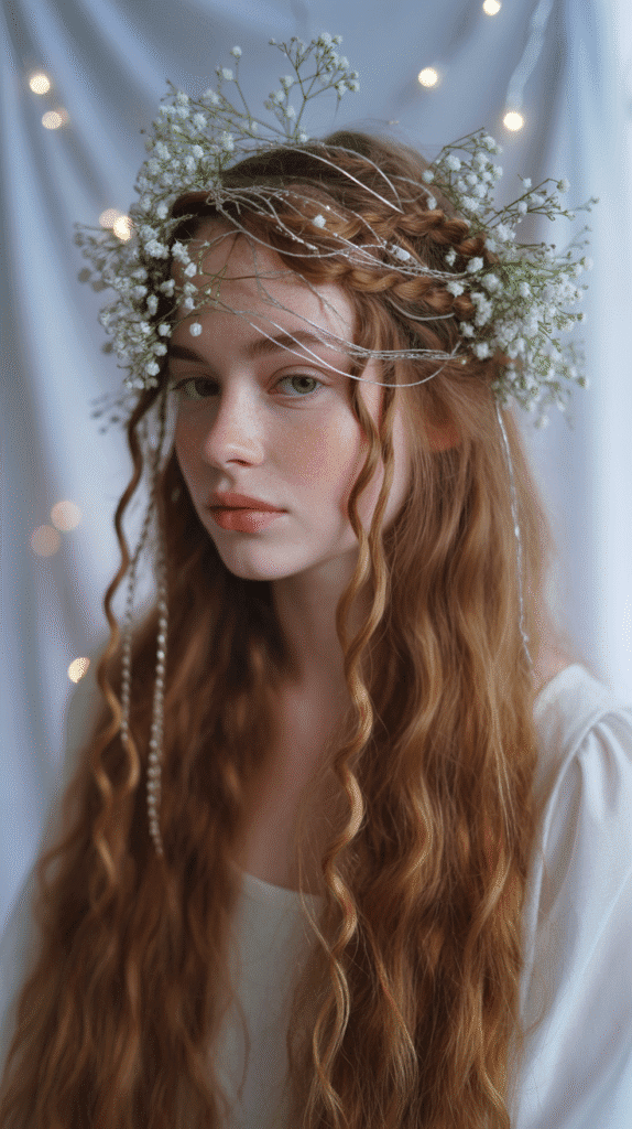 30 Latest Christmas Hairstyles for Short Hair That Are Quick and Chic 23 Twisted Halo Effect