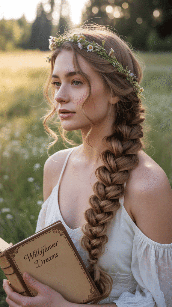 30 Best French Hairstyles for Medium Hair You'll Want to Try 16 French Waterfall Braid