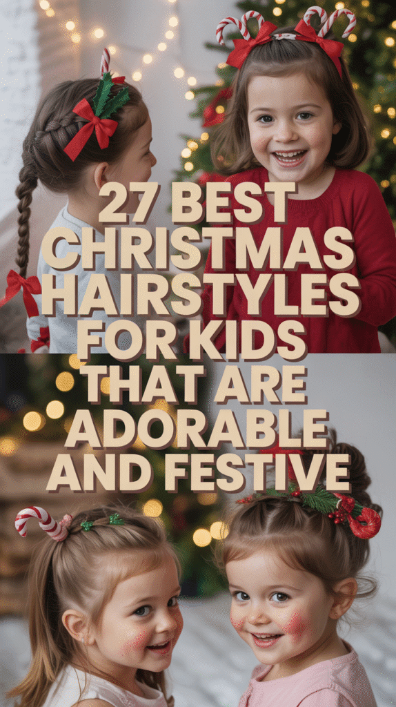 27 Best Christmas Hairstyles for Kids That Are Adorable and Festive Best Christmas Hairstyles for Kids That Are Adorable and Festive