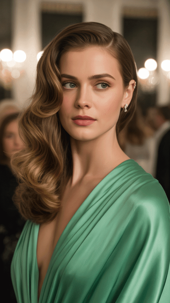 27 Trendy French Hairstyles That Define Effortless Chic 7 Side-Swept Waves