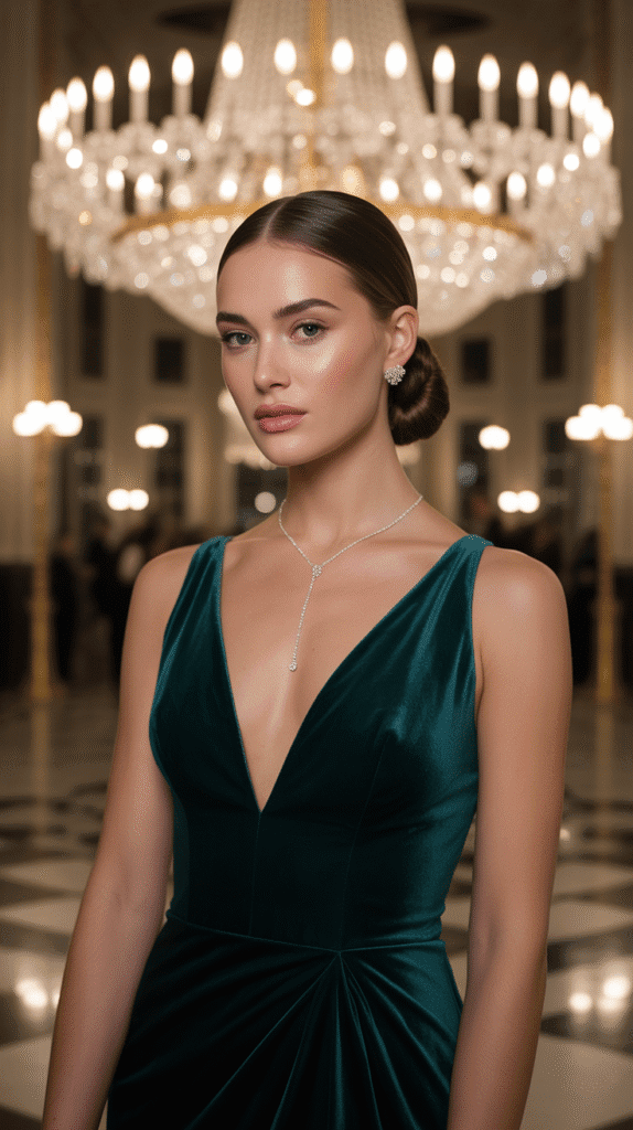 33 Best Christmas Hairstyles for Medium Length Hair That Wow 16 Twisted Low Chignon