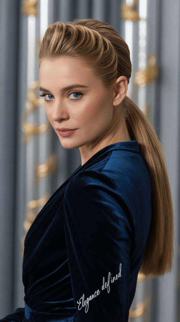 30 Best French Hairstyles for Medium Hair You'll Want to Try 18 French Twist Ponytail Hybrid