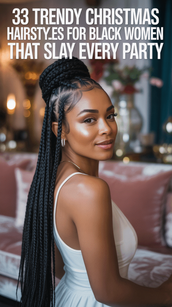 33 Trendy Christmas Hairstyles for Black Women That Slay Every Party Trendy Christmas Hairstyles for Black Women That Slay Every Party
