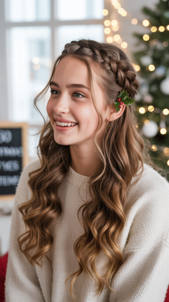 30 Easy Christmas Hairstyles for Teens That Are Fun and Trendy Easy Christmas Hairstyles for Teens That Are Fun and Trendy