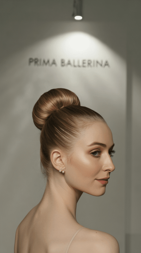30 Best French Hairstyles for Medium Hair You'll Want to Try 14 French Ballerina Bun