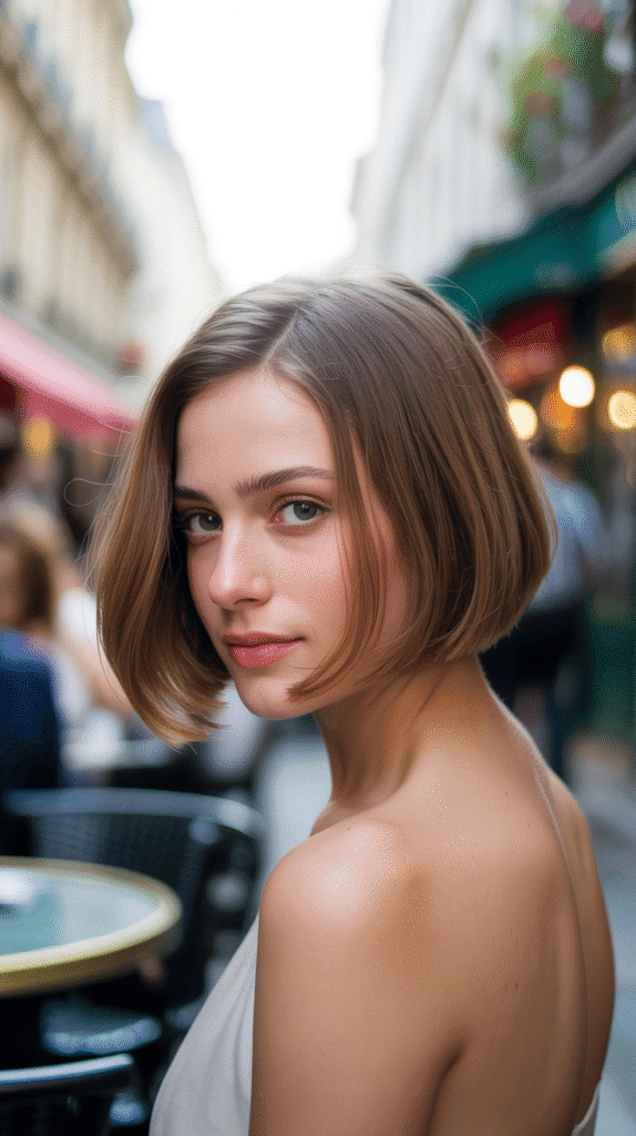 27 Trendy French Hairstyles That Define Effortless Chic 1 The Classic French Bob