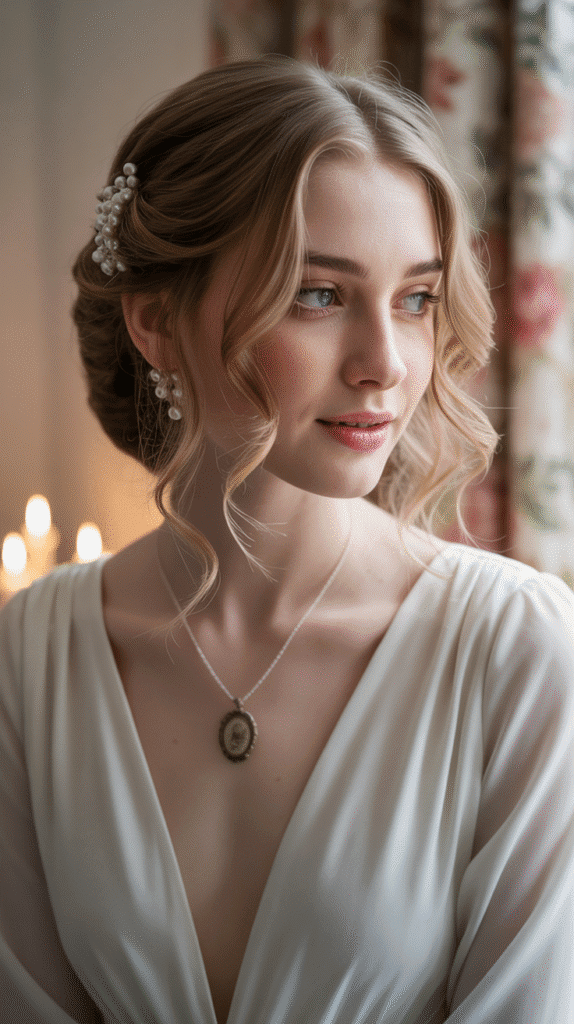 30 Best French Hairstyles for Medium Hair You'll Want to Try 4 Half-Up French Twist