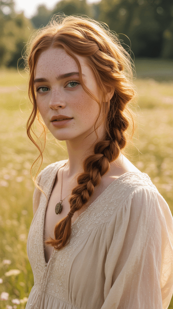 30 Best French Hairstyles for Medium Hair You'll Want to Try 13 Low Side French Braid