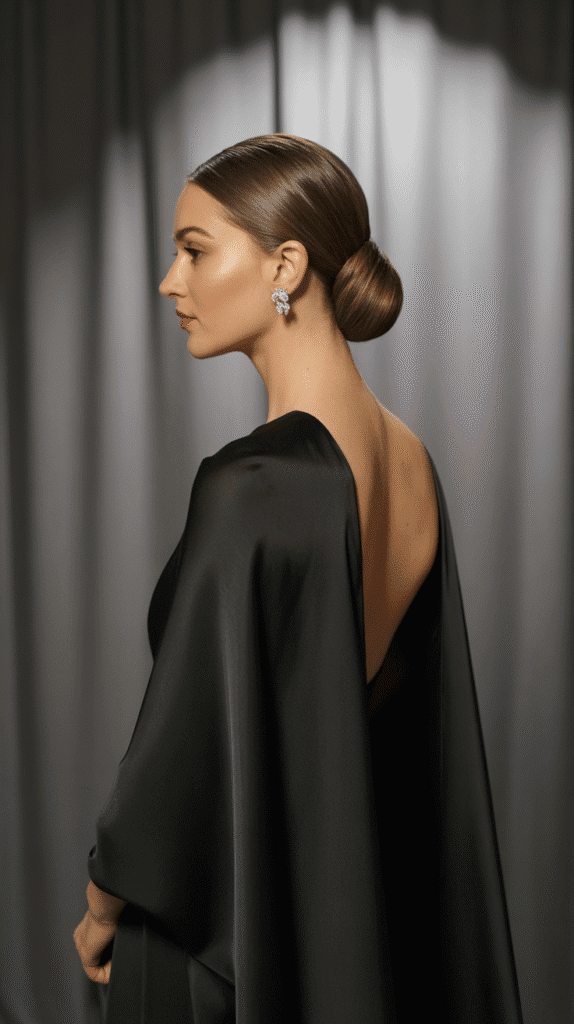 30 Best French Hairstyles for Medium Hair You'll Want to Try 6 Low French Chignon