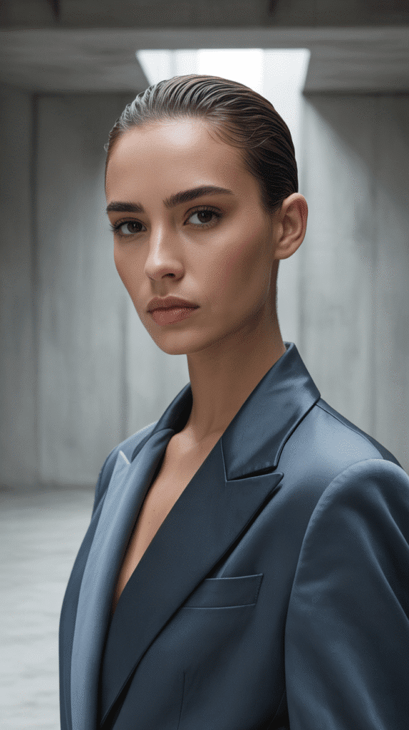 30 Best French Hairstyles for Medium Hair You'll Want to Try 27 Slicked-Back French Style