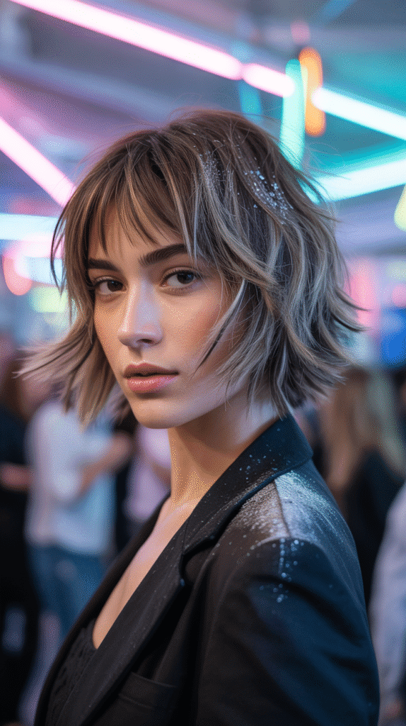 30 Latest Christmas Hairstyles for Short Hair That Are Quick and Chic 24 a stylish editorial portrait photograph 76B5ZqtBSk ytVnXN3KkeQ 7nmsc5hDSsKAQs7jQnFvWg 1