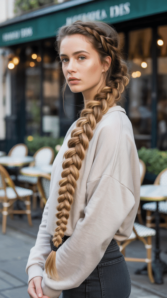 30 Best French Hairstyles for Medium Hair You'll Want to Try 20 French Rope Braid