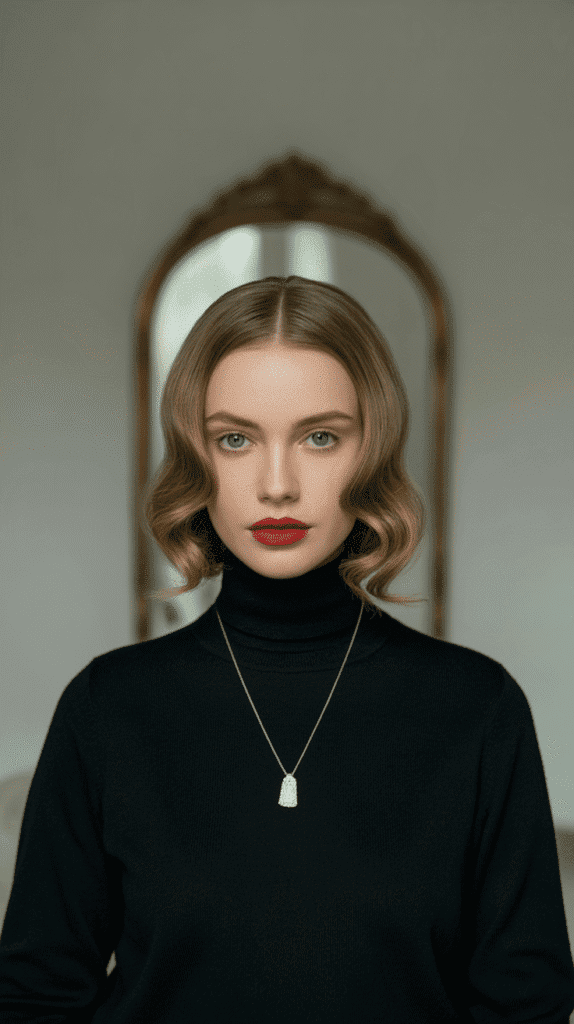30 Best French Hairstyles for Medium Hair You'll Want to Try 24 Center-Parted French Waves