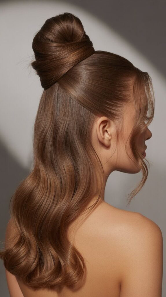 Half-Up Top Knot