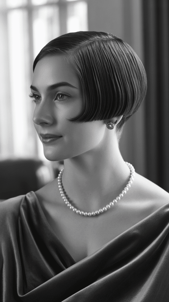 27 Chic 1930s Short Hairstyles Perfect for Timeless Look 25 The Tapered Nape Bob