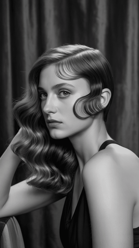 27 Iconic 1930s Hairstyles for Women That Stay Forever Stylish 22 Faux Bob with Pinned Hair