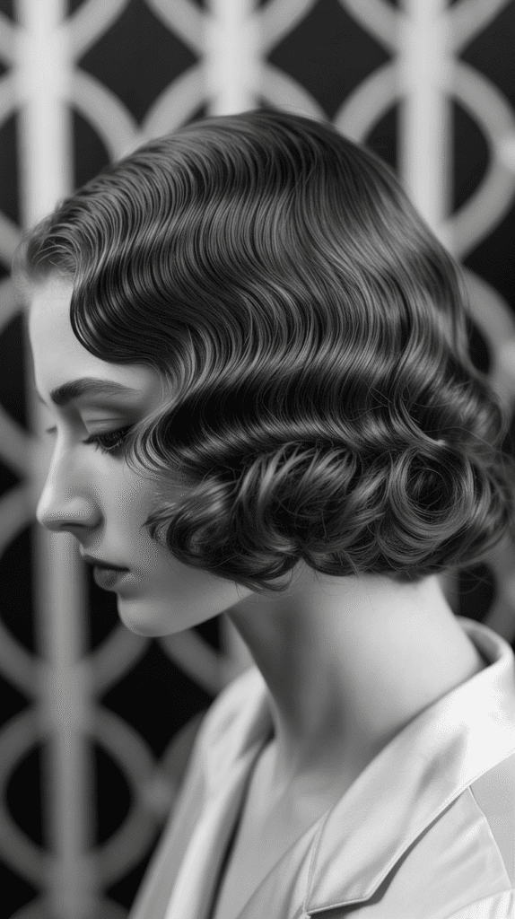 27 Classic 1930s Hairstyles That Bring Vintage Glamour Back 1 The Finger Wave