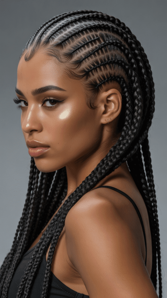 30 Easy Braided Hairstyles for Black Women 18 Mohawk Braids