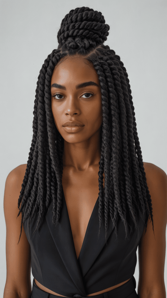 30 Easy Braided Hairstyles for Black Women 15 Senegalese Twists
