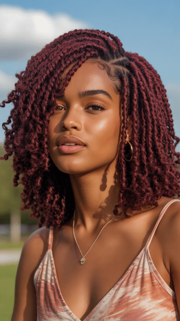 30 Easy Braided Hairstyles for Black Women 12 Passion Twists