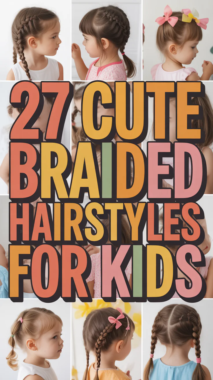 Cute Braided Hairstyles for Kids