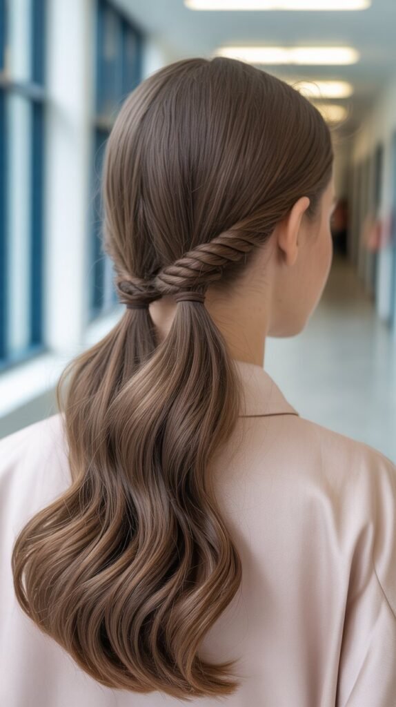 Rope Twist Ponytail