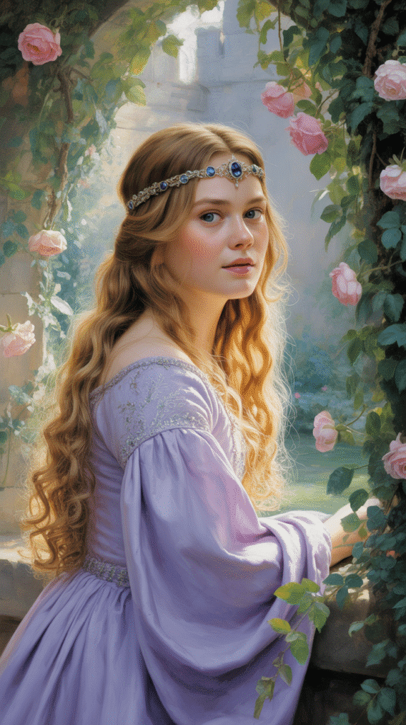 30 Regal Medieval Hairstyles for Princesses and Queens 25 The Jeweled Headband with Loose Waves