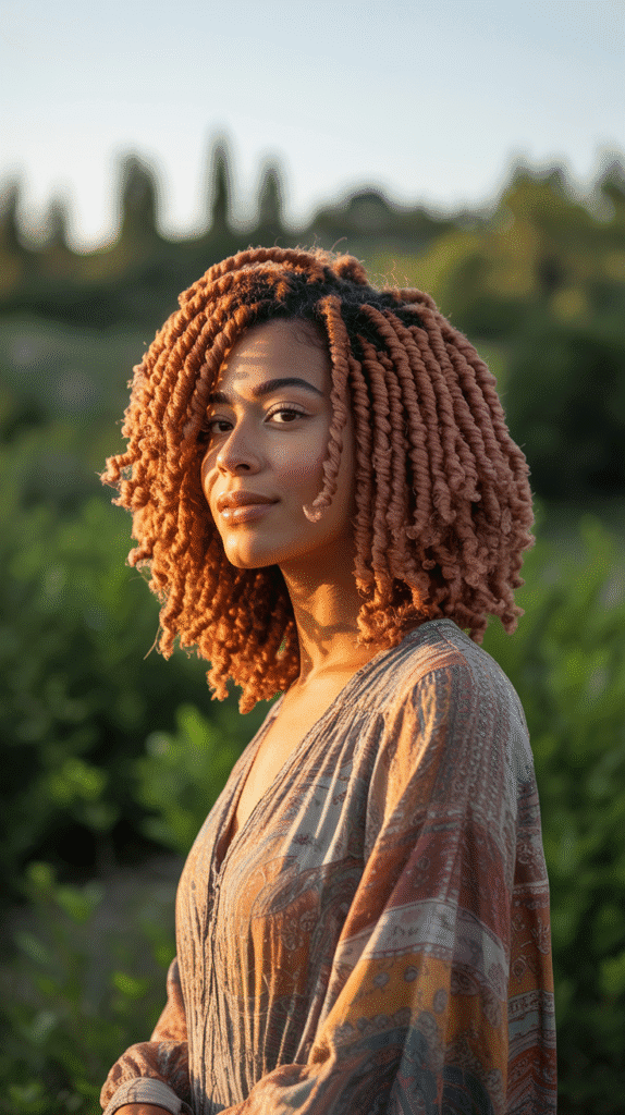 27 Blonde Twist Hairstyles for Black Women Perfect for Any Event 4 Strawberry Blonde Passion Twists