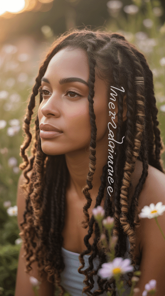 37 Best Dreadlock Styles for Black Women That Slay Every Look 5 Goddess Locs with Curly Ends