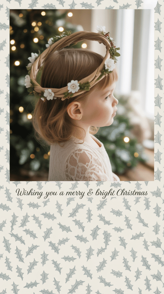 30 Cute Christmas Party Hairstyles for Kids That Are Adorable 23 Twisted Crown with Flower Clips