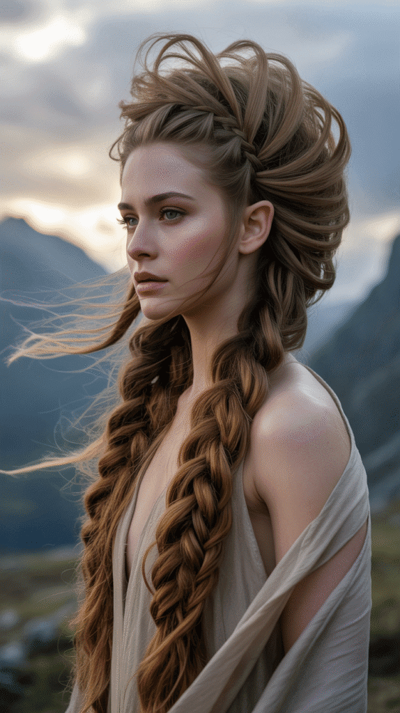 28 Easy Elf Hairstyles You Can Create in Minutes 25 Pulled-Apart Braid Volume