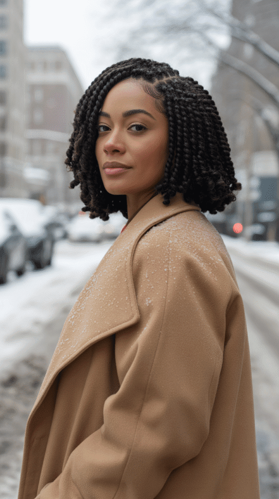 28 Protective Winter Hairstyles for Black Women with 4C Hair 7 Crochet Braids