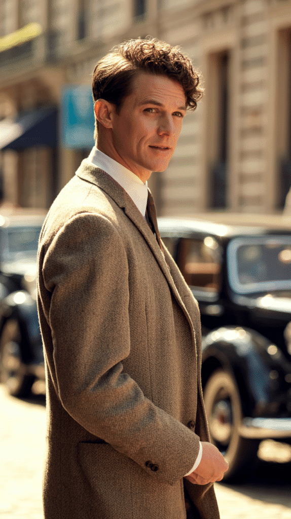 33 Stylish 1930s Hairstyles for Men That Define Retro Charm 10 The Textured Crop