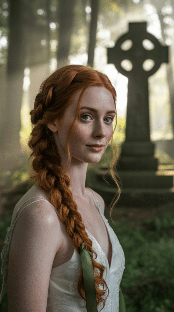 33 Enchanting Medieval Wedding Hairstyles for Princesses 17 The Celtic Knot Braid