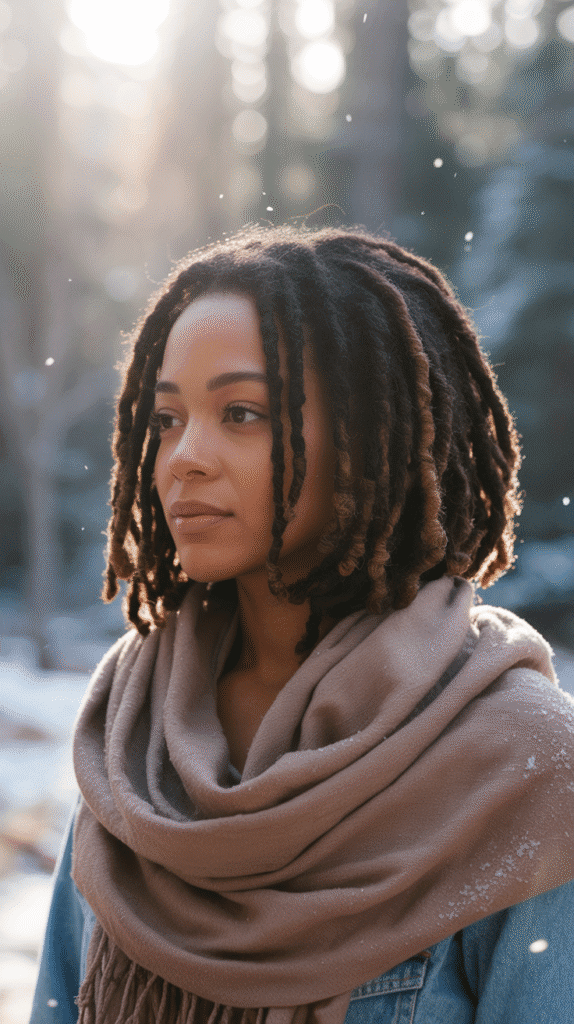 33 Elegant Winter Hairstyles for African American Women of All Ages 16 Butterfly Locs
